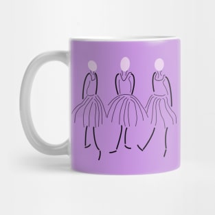 corp de ballet dancers Mug